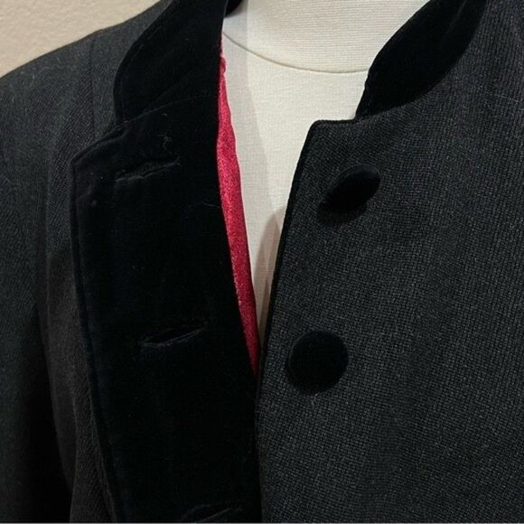 Gaisberger Vintage Black Loden Austrian Coat Size 44 - Picture 4 of 15